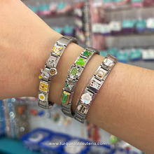 Cargar imagen en el visor de la galería, Pulsera Italiana FULL Charms Aleatorios Acero Inoxidable