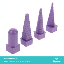 Cargar imagen en el visor de la galería, Kit Mandril Alambrismo Herramienta Bisutería