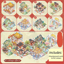 Cargar imagen en el visor de la galería, Mini Stickers 3D - Libro 8 Sets #SM02
