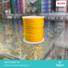 Cargar imagen en el visor de la galería, Hilo Chino #0.8 Variedad de Colores
