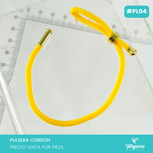 Cargar imagen en el visor de la galería, Pulsera Cordon Ajustable para agregar Dijes Trasversales
