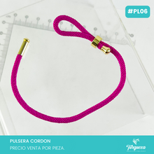 Cargar imagen en el visor de la galería, Pulsera Cordon Ajustable para agregar Dijes Trasversales
