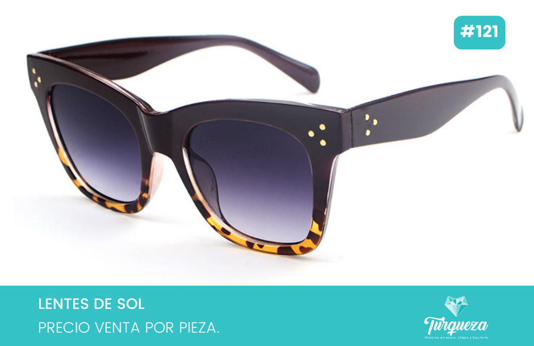 Lentes de Sol Clasico Cat 3P Carey #121