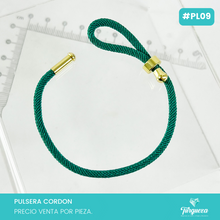 Cargar imagen en el visor de la galería, Pulsera Cordon Ajustable para agregar Dijes Trasversales
