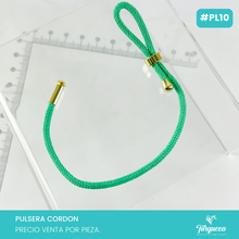 Cargar imagen en el visor de la galería, Pulsera Cordon Ajustable para agregar Dijes Trasversales
