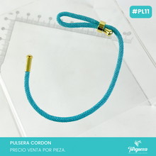 Cargar imagen en el visor de la galería, Pulsera Cordon Ajustable para agregar Dijes Trasversales
