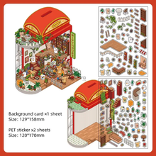 Cargar imagen en el visor de la galería, Mini Stickers 3D - Tienda de regalos #SM12
