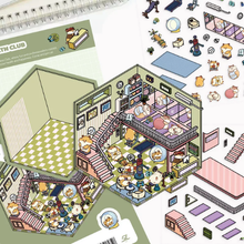 Cargar imagen en el visor de la galería, Mini Stickers 3D - Gym Hamst #SM06
