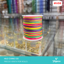 Cargar imagen en el visor de la galería, Hilo Chino #0.8 Variedad de Colores
