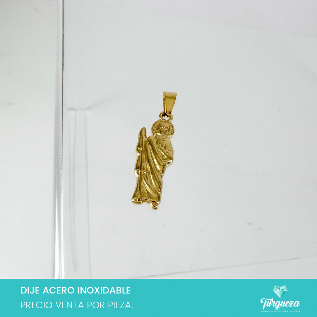 Dije San Judas Acero Inoxidable