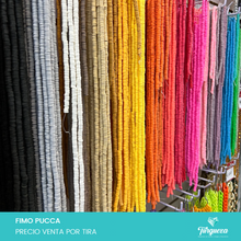 Load image into Gallery viewer, Fimo Pucca 6mm Variedad de Colores
