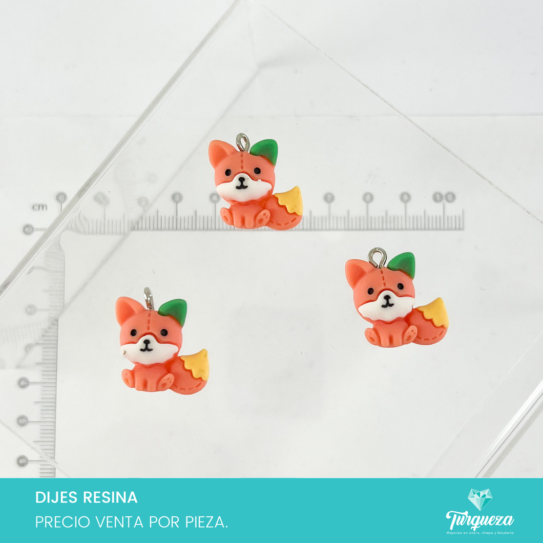 Dije Zorrito Principito (2x2cm) Resina