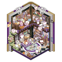 Load image into Gallery viewer, Mini Stickers 3D - Casa de magos #SM09
