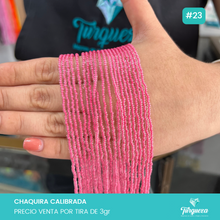 Cargar imagen en el visor de la galería, Chaquira Calibrada Tira Variedad de Colores
