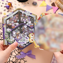 Load image into Gallery viewer, Mini Stickers 3D - Casa de magos #SM09
