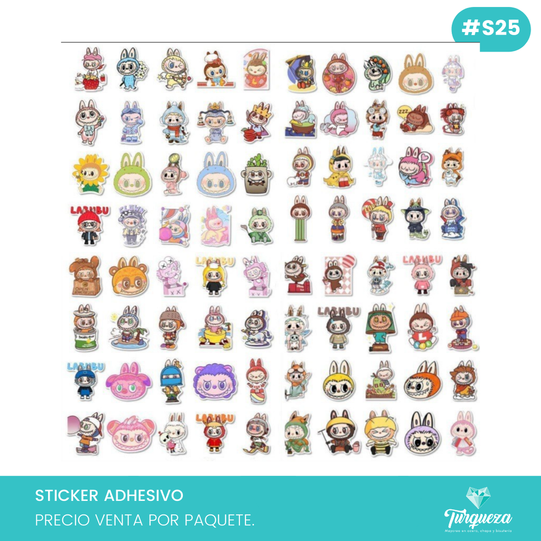 Stickers #S25 (80 pzas)