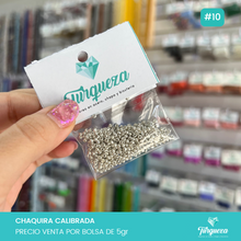 Load image into Gallery viewer, Chaquira Calibrada Bolsa 5gr. Variedad de Colores
