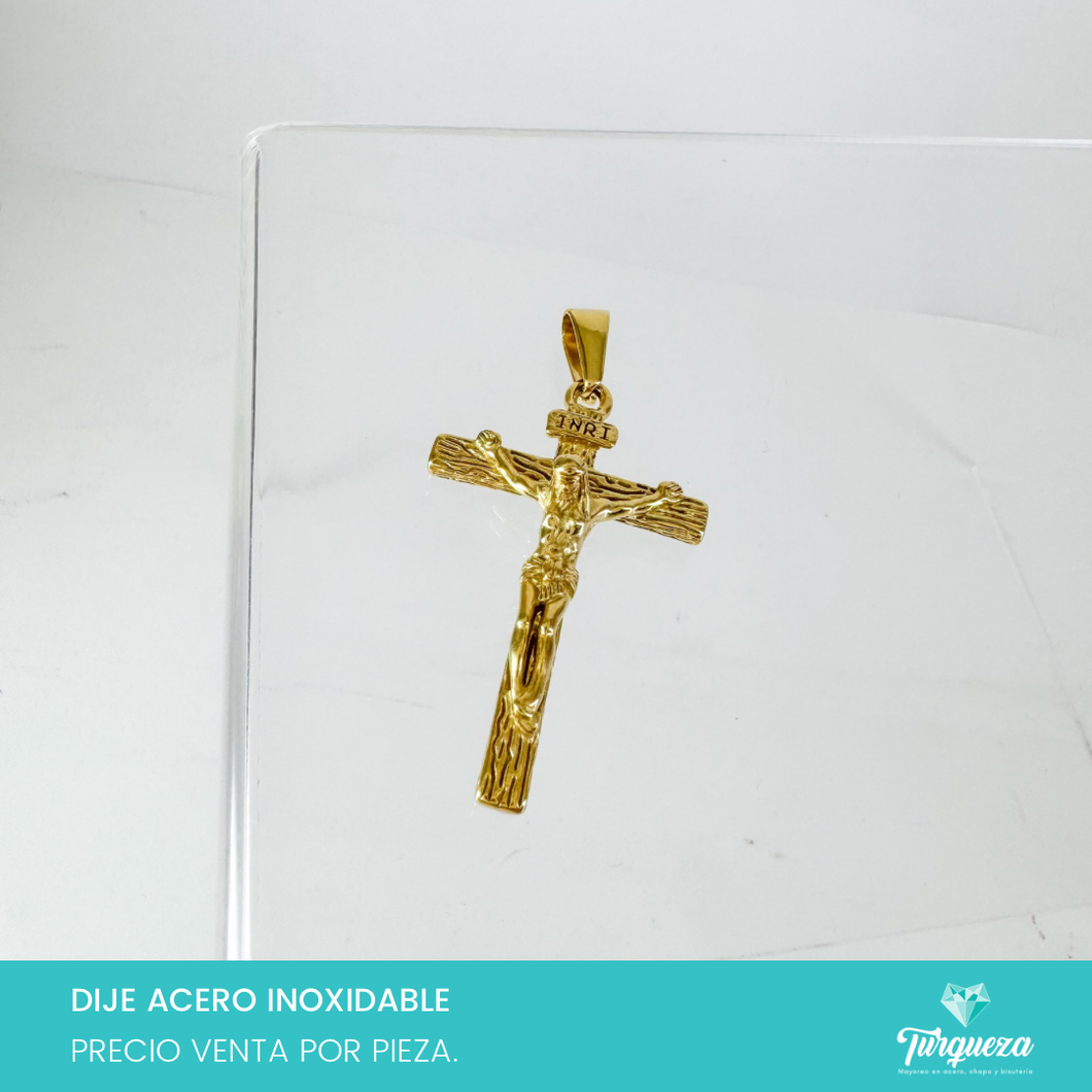 Dije Cruz Acero Inoxidable