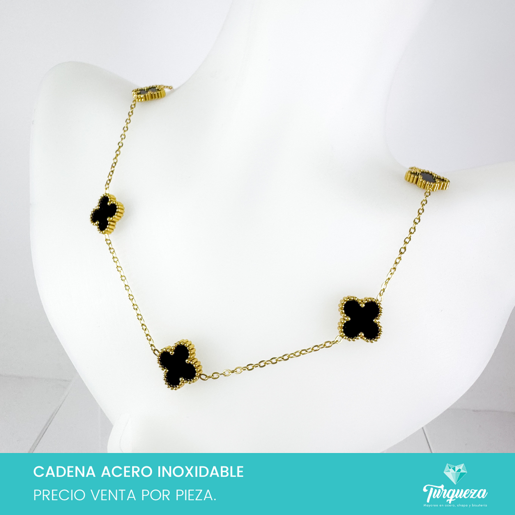 Collar Dupe VC Dorado Acero Inoxidable