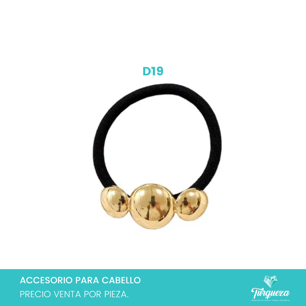 Liga para cabello Chunky Hair Tie #D19