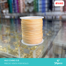 Cargar imagen en el visor de la galería, Hilo Chino #0.8 Variedad de Colores
