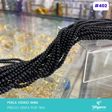 Load image into Gallery viewer, Perla de vidrio 4mm Variedad de colores
