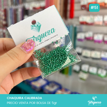 Load image into Gallery viewer, Chaquira Calibrada Bolsa 5gr. Variedad de Colores
