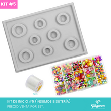 Cargar imagen en el visor de la galería, KIT de Inicio Bisutería #5 (Material Bisutería)
