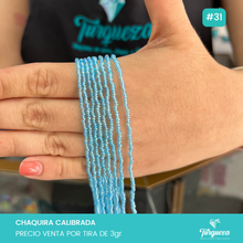 Cargar imagen en el visor de la galería, Chaquira Calibrada Tira Variedad de Colores
