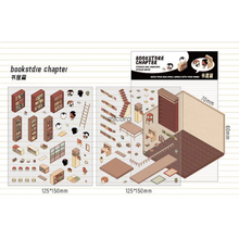 Cargar imagen en el visor de la galería, Mini Stickers 3D - Libreria #SM11
