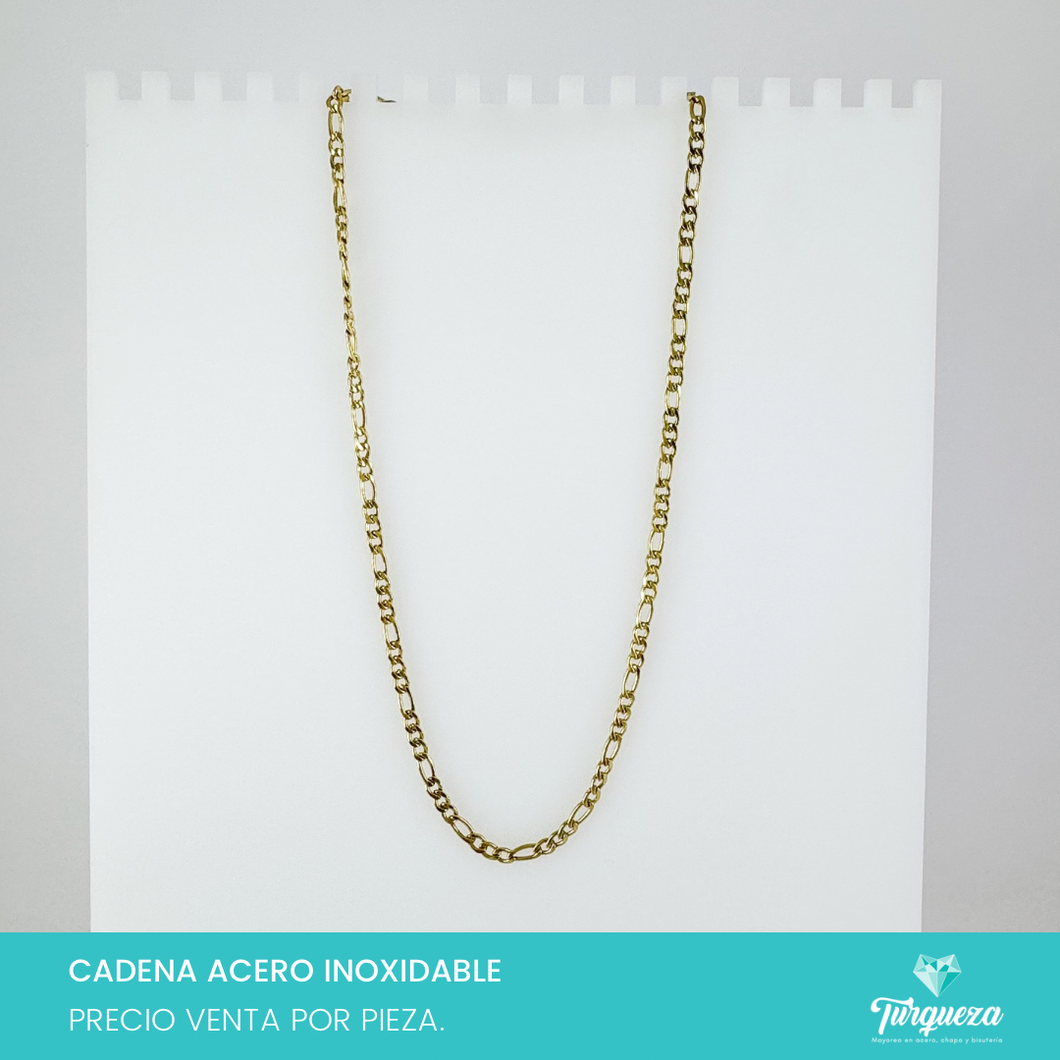 Cadena Carte Dorado Acero Inoxidable
