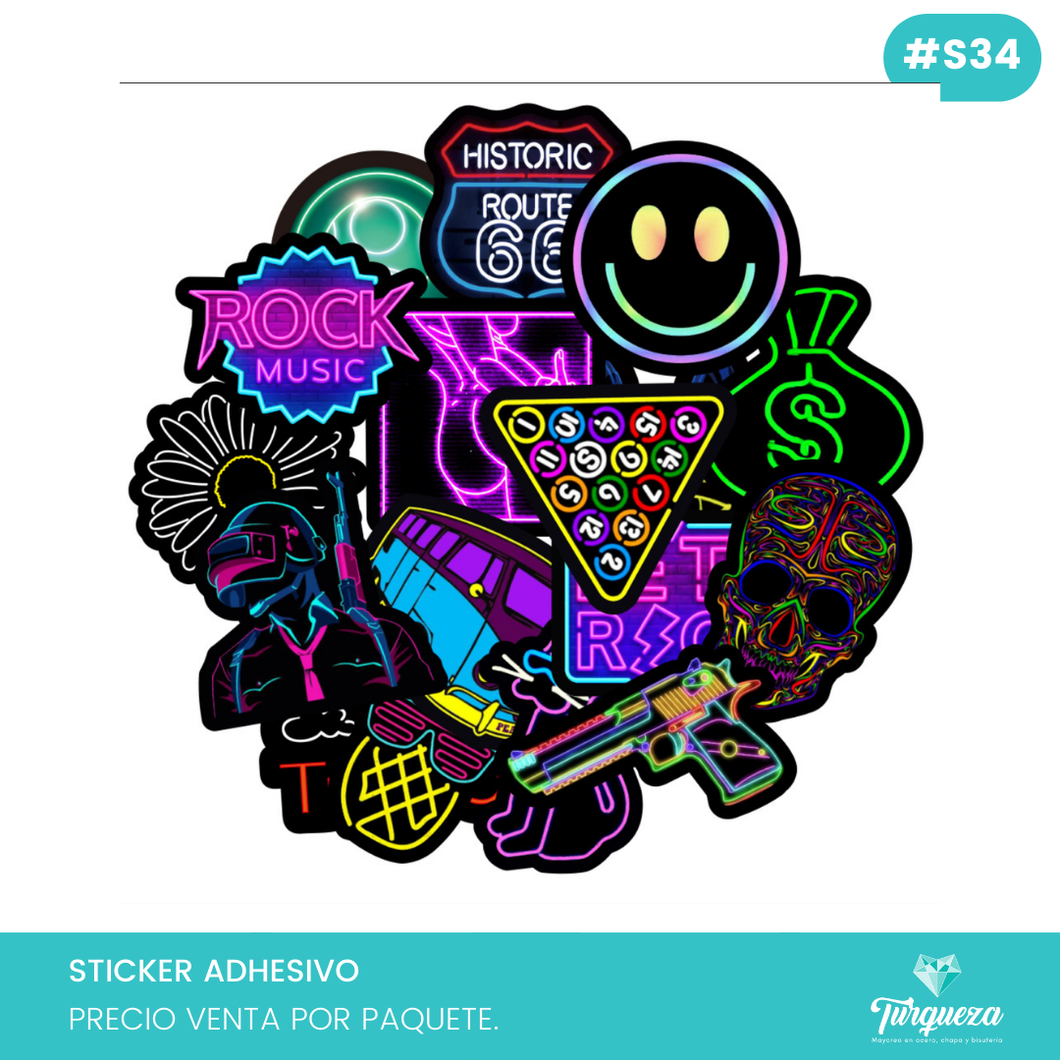 Stickers #S34 (50 pzas)