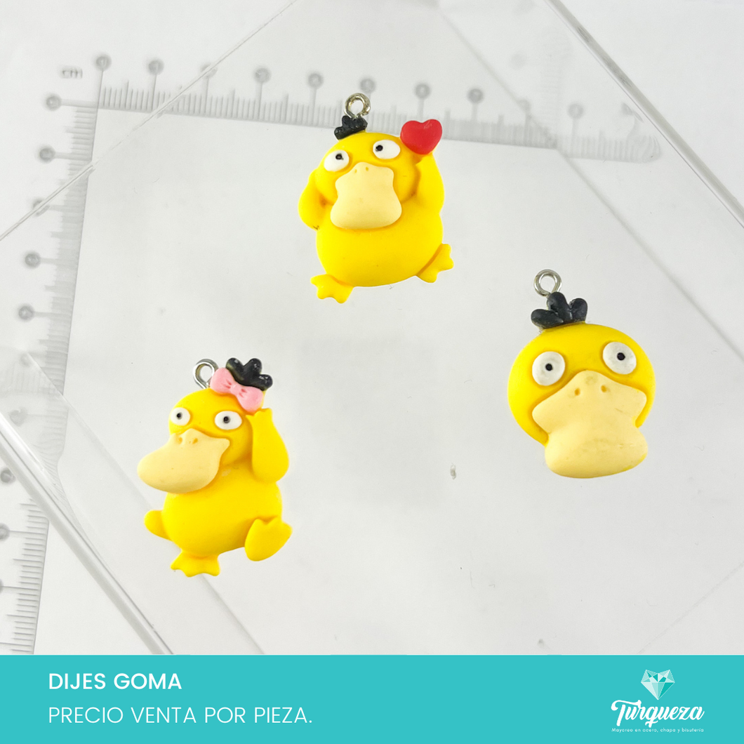 Dije Poke mon Psyduck Varios  Resina