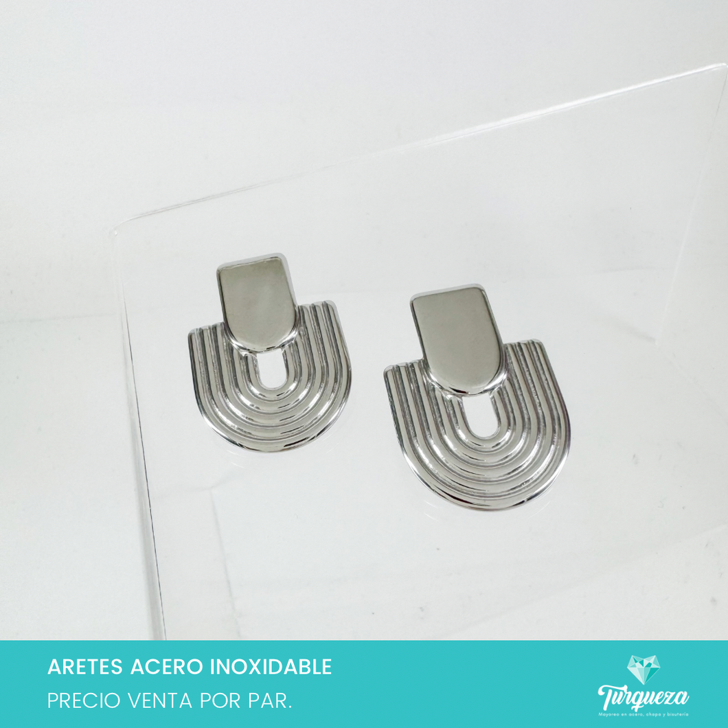Arete U Acero Inoxidable