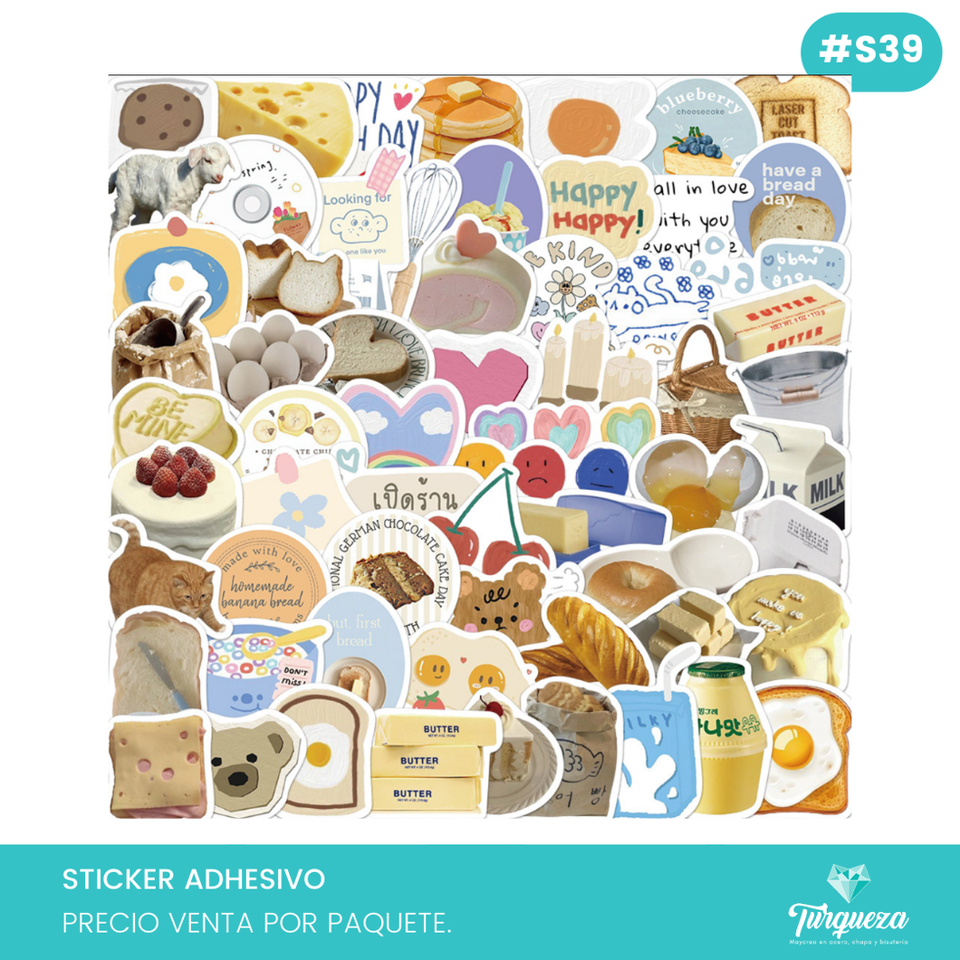 Stickers #S39 (60 pzas)