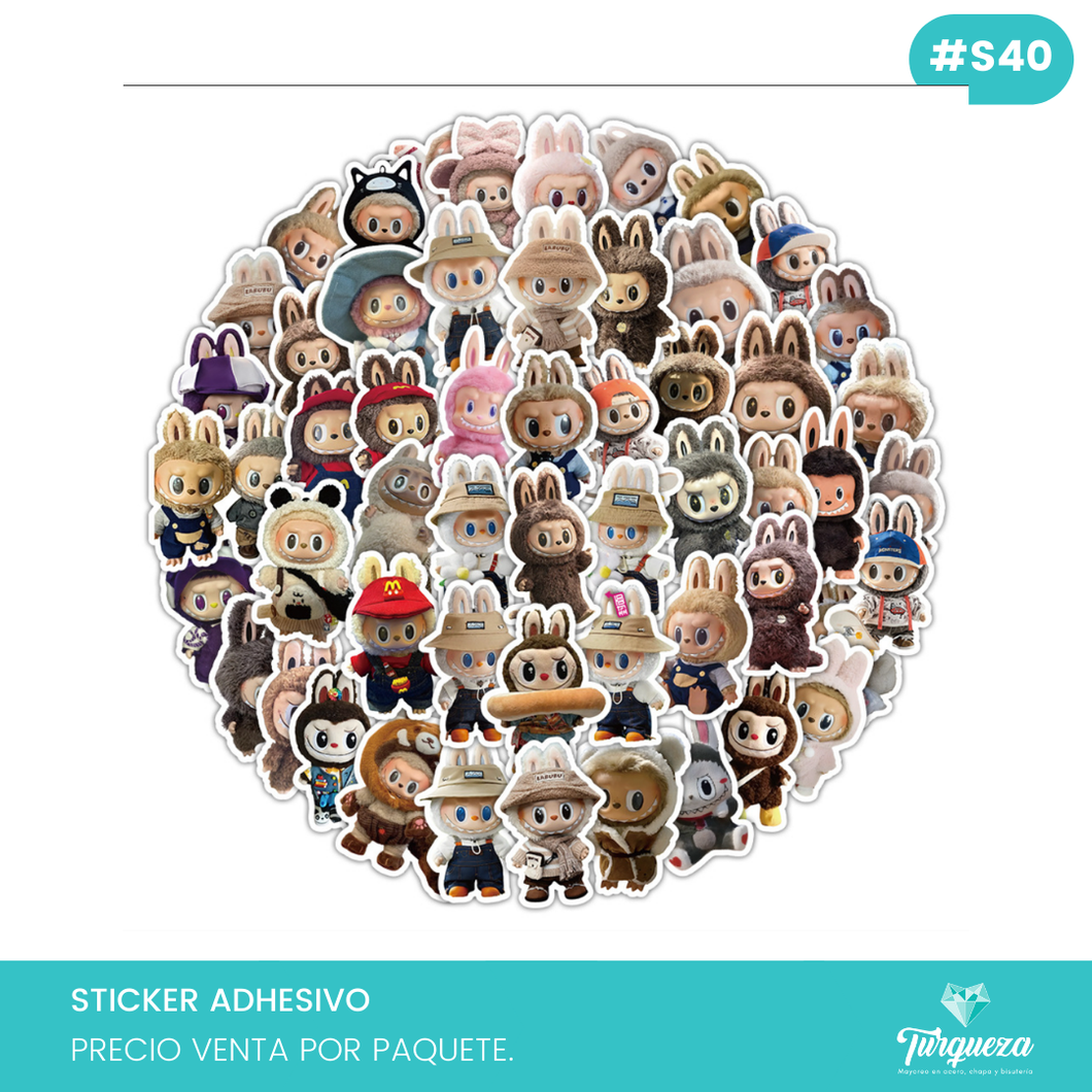 Stickers #S40 (60 pzas)