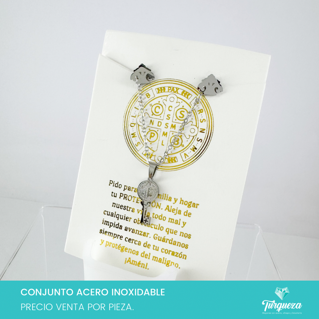 Conjunto San Benito Acero Inoxidable