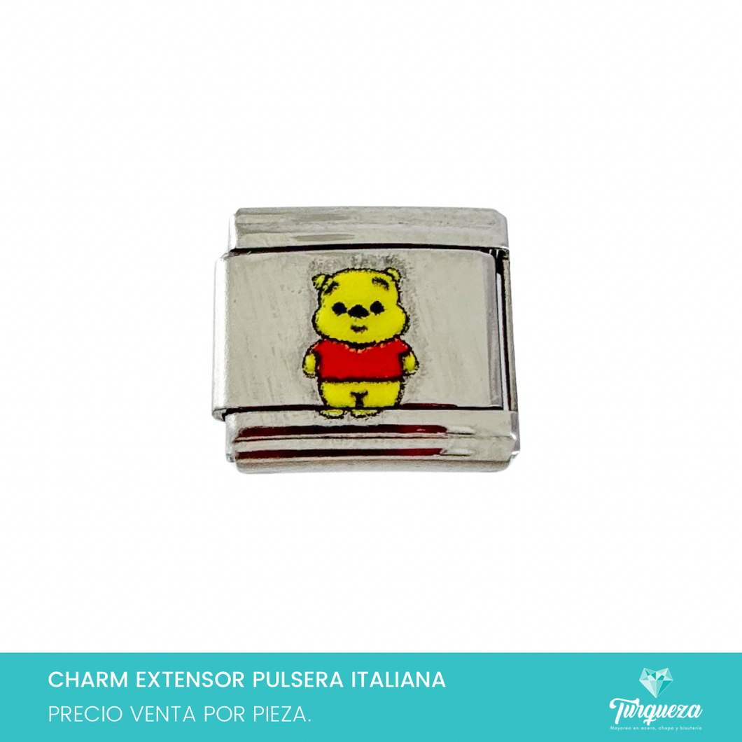 Dije Charm Poo para Pulsera Tipo Italiana Acero Inoxidable