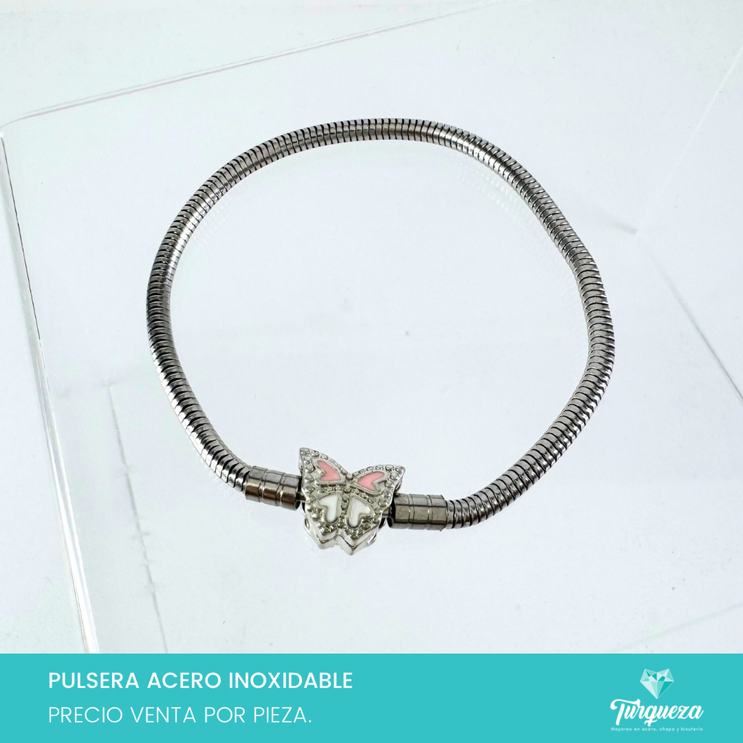 Pulsera tipo Pand Acero Inoxidable