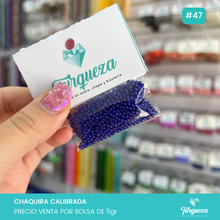 Cargar imagen en el visor de la galería, Chaquira Calibrada Bolsa 5gr. Variedad de Colores
