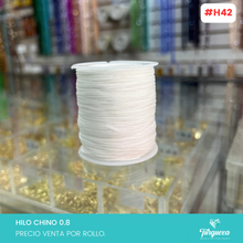 Cargar imagen en el visor de la galería, Hilo Chino #0.8 Variedad de Colores
