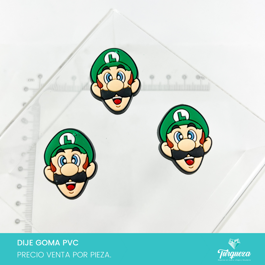 Dije Luigi Mario Goma PVC