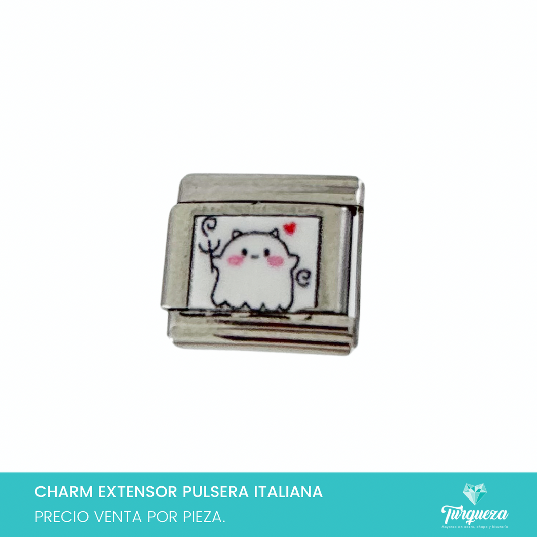 Dije Charm Fantasmita para Pulsera Tipo Italiana Acero Inoxidable