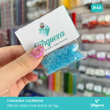 Load image into Gallery viewer, Chaquira Calibrada Bolsa 5gr. Variedad de Colores
