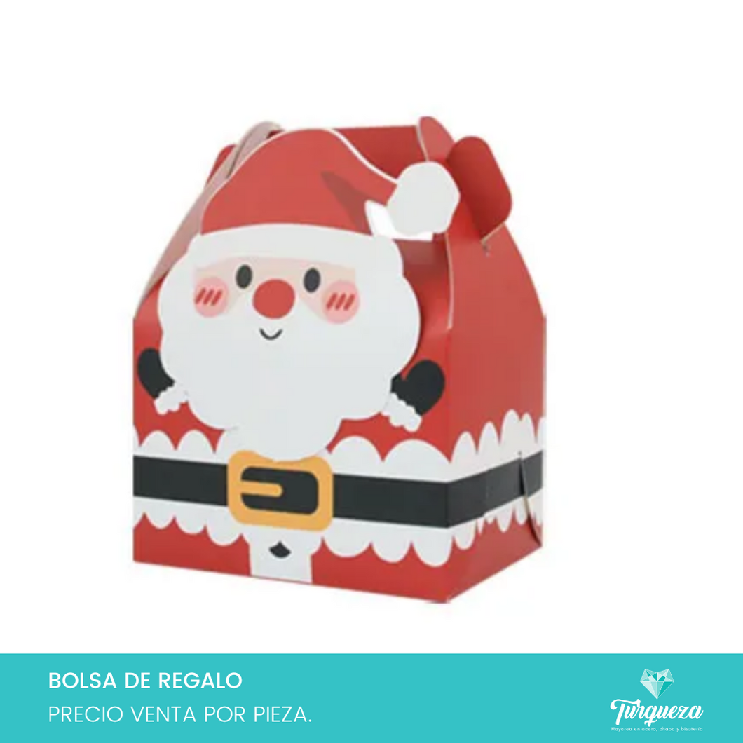 Envoltura de Regalo Navidad Santa Cl (11.5x8.2x8.6x15.2cm)
