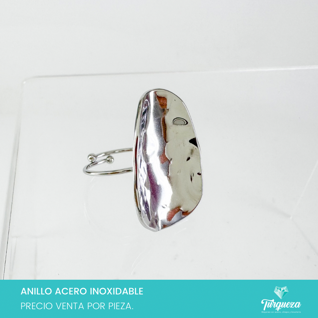Anillo Chunky Acero Inoxidable