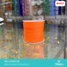 Cargar imagen en el visor de la galería, Hilo Chino #0.8 Variedad de Colores
