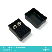 Cargar imagen en el visor de la galería, Caja Negra de Plástico para Broqueles (3*4)

