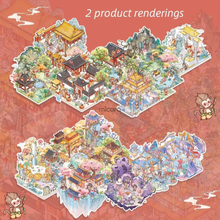 Cargar imagen en el visor de la galería, Mini Stickers 3D - Libro 8 Sets #SM02
