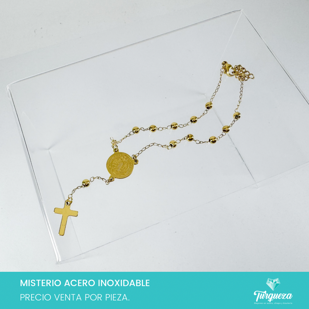 Misterio Dorado Acero Inoxidable